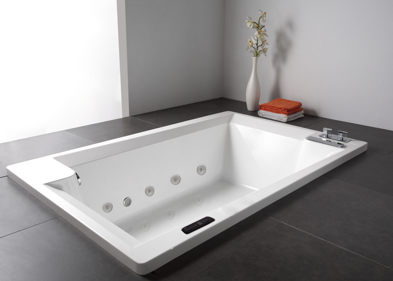 Big Bathtub 1.9m Overflow Massage Bathtub
 (Jacuzzi)