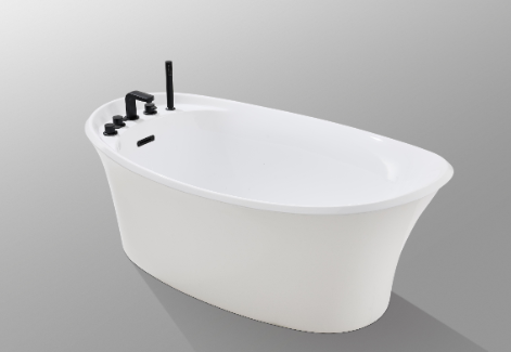 Acrylic Free Standing Bathtub 1.7m Free Standing Bathtub