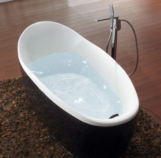 Acrylic Free Standing Bathtub 1.8m Free Standing Bathtub
