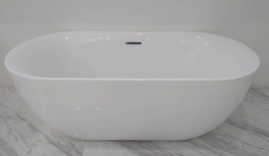 Acrylic Free Standing Bathtub 1.7m Free Standing Bathtub