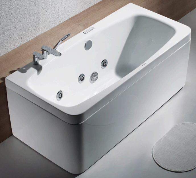 Corner Bathtub 1.7m Rectangular Bathtub
 (Massage)