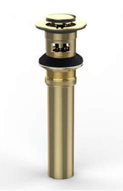 Waste Push-up Pop-up waste(with overflow hole)