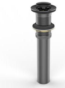 Waste Push-up Pop-up waste(without overflow hole)