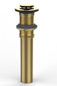 Waste Push-up Pop-up waste(without overflow hole)