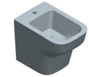 Meissen Floor Standing Bidet