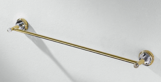 Crystal-Golden Towel Rail - 600mm
 (Golden)