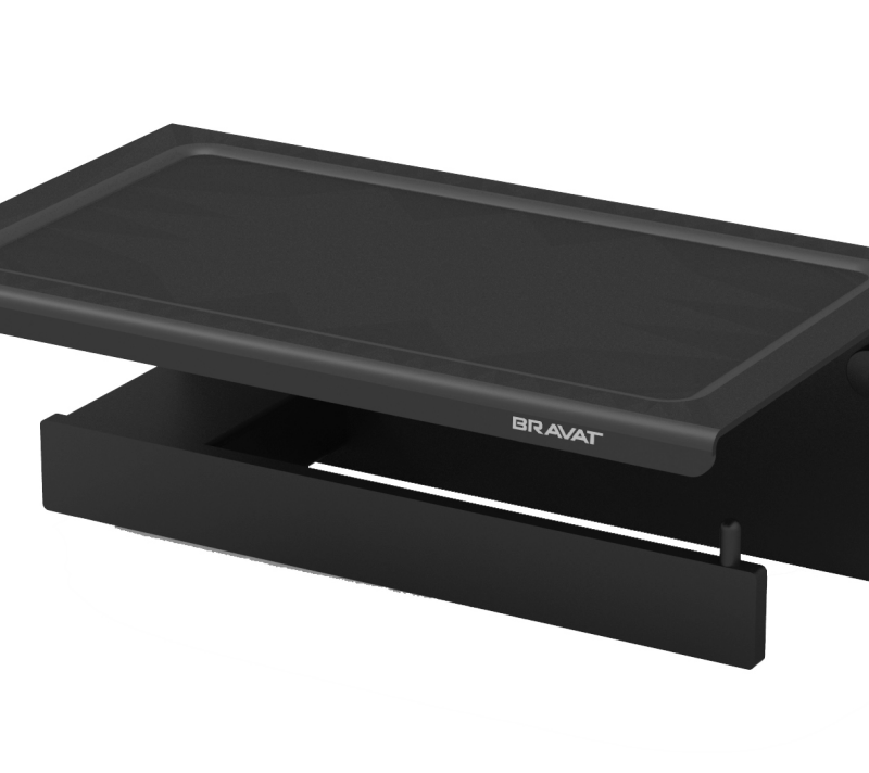 Paper Holder with Shelf