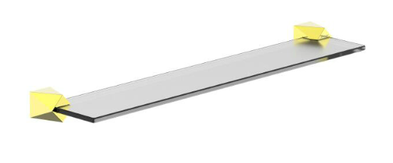 Diamond-Golden Shelf - 618mm
 (Golden)