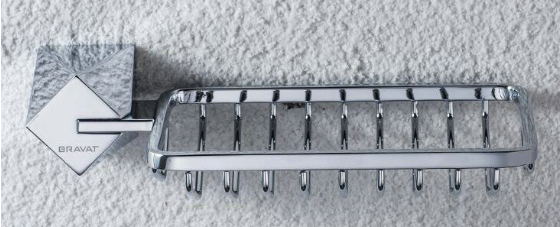 Diamond   Soap Basket
 (Chrome)