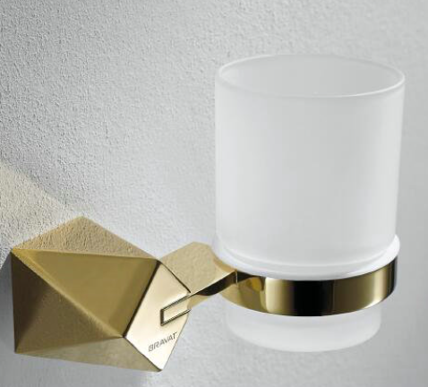 Diamond-Golden Tumbler Holder
 (Golden)