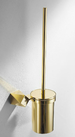 Diamond-Golden Toilet Brush Holder
 (Golden)