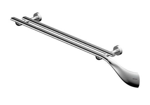 Twist Double Towel Rail - 561mm