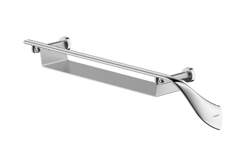 Twist-NE Shelf
 (PVD Brushed Nickle)