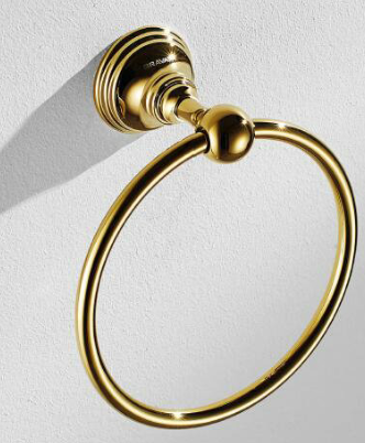 Zollern-Golden Towel Ring
 (Golden)