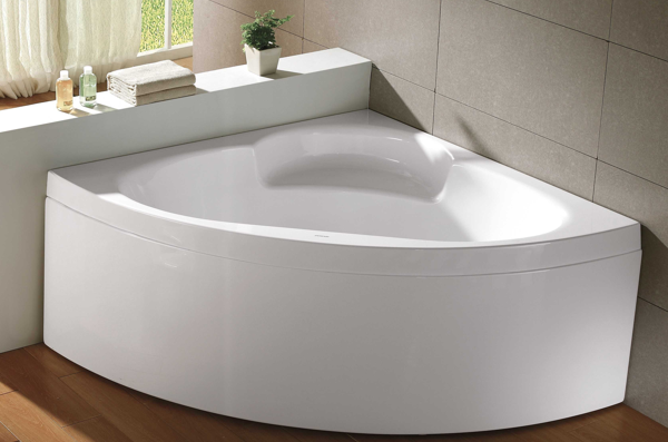 Corner Bathtub 1.2m Bathtub with Panel
