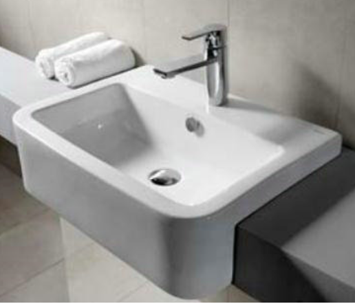 '- Semi-Recessed Basin - 580 x 420