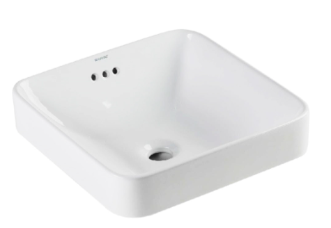 Meissen Semi-Recessed Basin - 415 x 415
