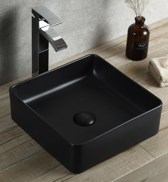 Counter-top Basin - 400 x 400 Black