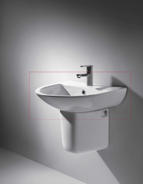 Rael Wall Hung Basin - 550 x 470