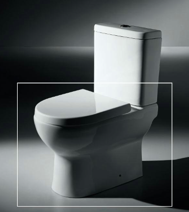 Cello Pan of Close-coupled Toilet