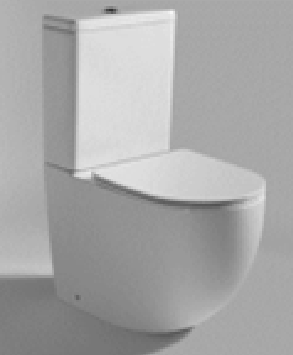 GINA Closs-coupled Toilet