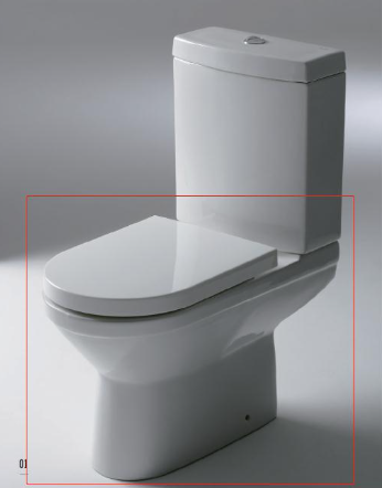 New Moon Pan of Close-coupled Toilet
