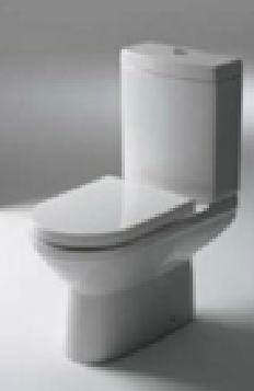 New Moon Pan of Close-coupled Toilet