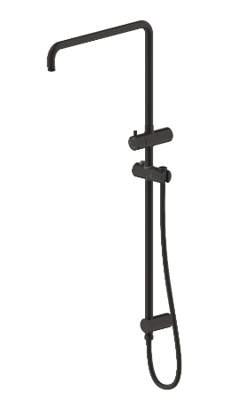 Wall Mounted Shower Column
(Black)
