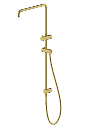 Wall-Mounted Flat Shower Set(Rectangular)