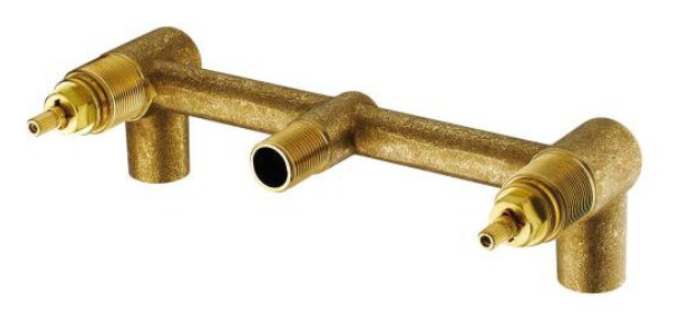 '- Two Handles Built-in Basin Mixer Body Set