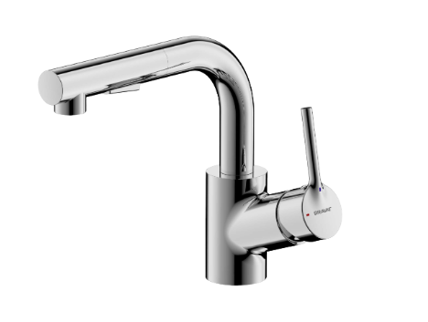 Affability Single Handle Pull-out Basin Mixer (w/Spout)