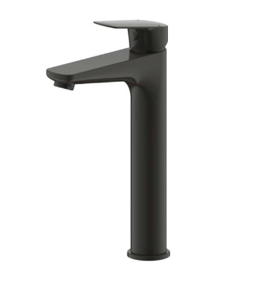 Rhein-Black Single Handle High Basin Mixer