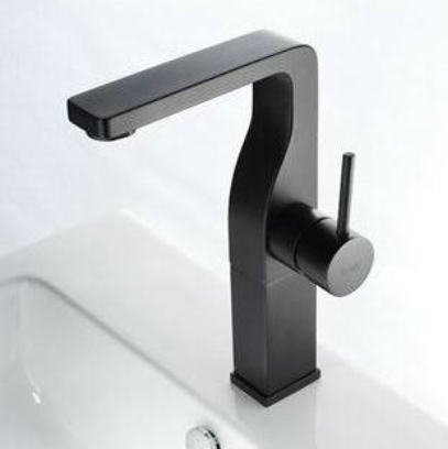 ARC -K Single Handle High Basin Mixer - Black