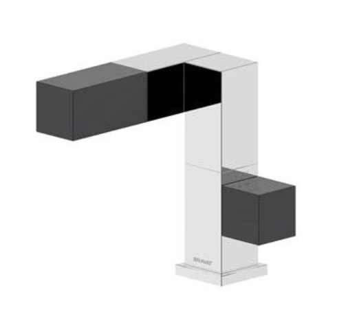 Magic Cube Single Handle Basin Mixer M (White+Black)
