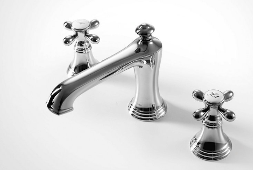 Zollern Two Handles 3-hole Basin Mixer