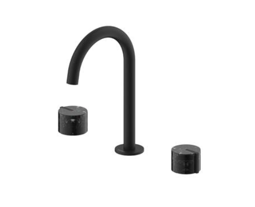 Jolly Two Handles 3-hole Basin Mixer