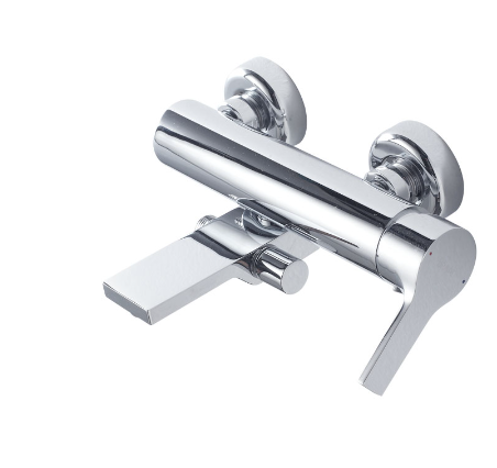 Prolate Single Handle Wall Mounted Bath & Shower Mixer