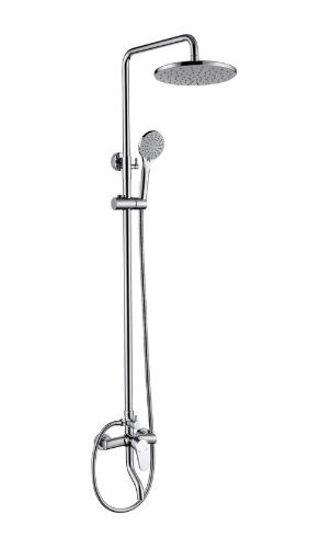 Eler Single Handle Wall Mounted Shower Bar (w/Spout)