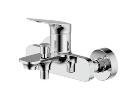 Joyful Single Handle Wall Mounted Bath & Shower Mixer（w/Spout)