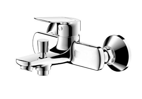 Rhein Single Handle Wall Mounted Bath & Shower Mixer