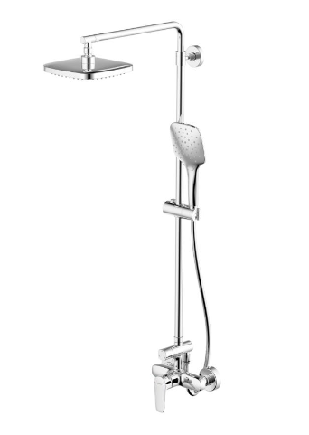 Source Single Handle Wall Mounted Shower Bar (w/o Spout)