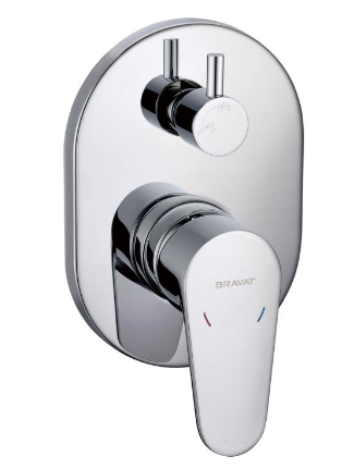 Eler Built-in Bath & Shower Mixer Trim Set
 (2-function)