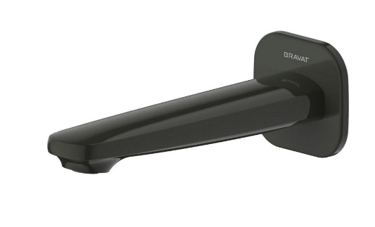 Source - Black Bathtub Spout - Black