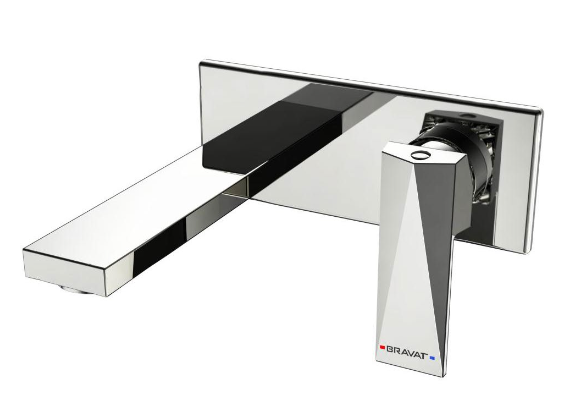 Iceberg Single Handle Built-in Basin Mixer Trim Set