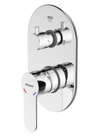 New Moon Built-in Bath & Shower Mixer Trim Set
 (2-function)