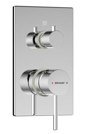 ARC Built-in Bath & Shower Mixer Trim Set
 (3-function)