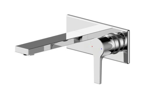 Prolate Single Handle Built-in Basin Mixer