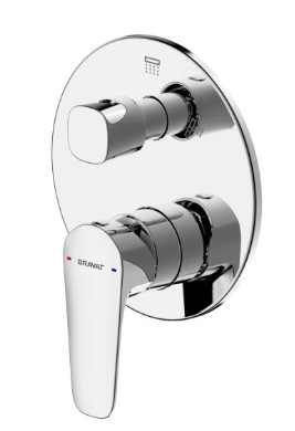 SOURCE Built-in Bath & Shower Mixer Trim Set
 (2-function)