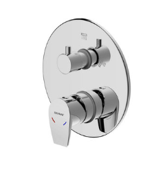 Nizza Built-in Bath & Shower Mixer Trim Set
 (2-function)