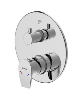 Nizza Built-in Bath & Shower Mixer Trim Set
 (3-function)